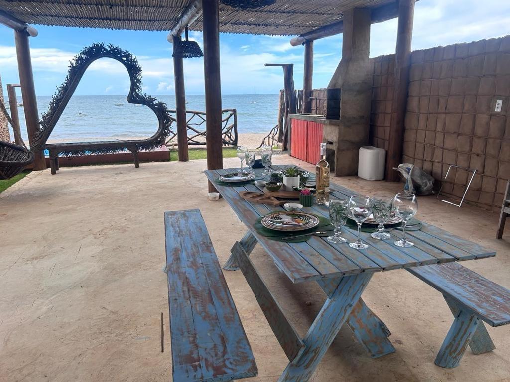 Casa Aconchego Da Redonda Villa Icapui Bagian luar foto